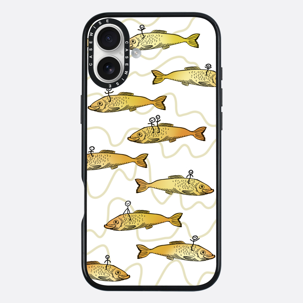 Stöcke am Fisch - Hülle