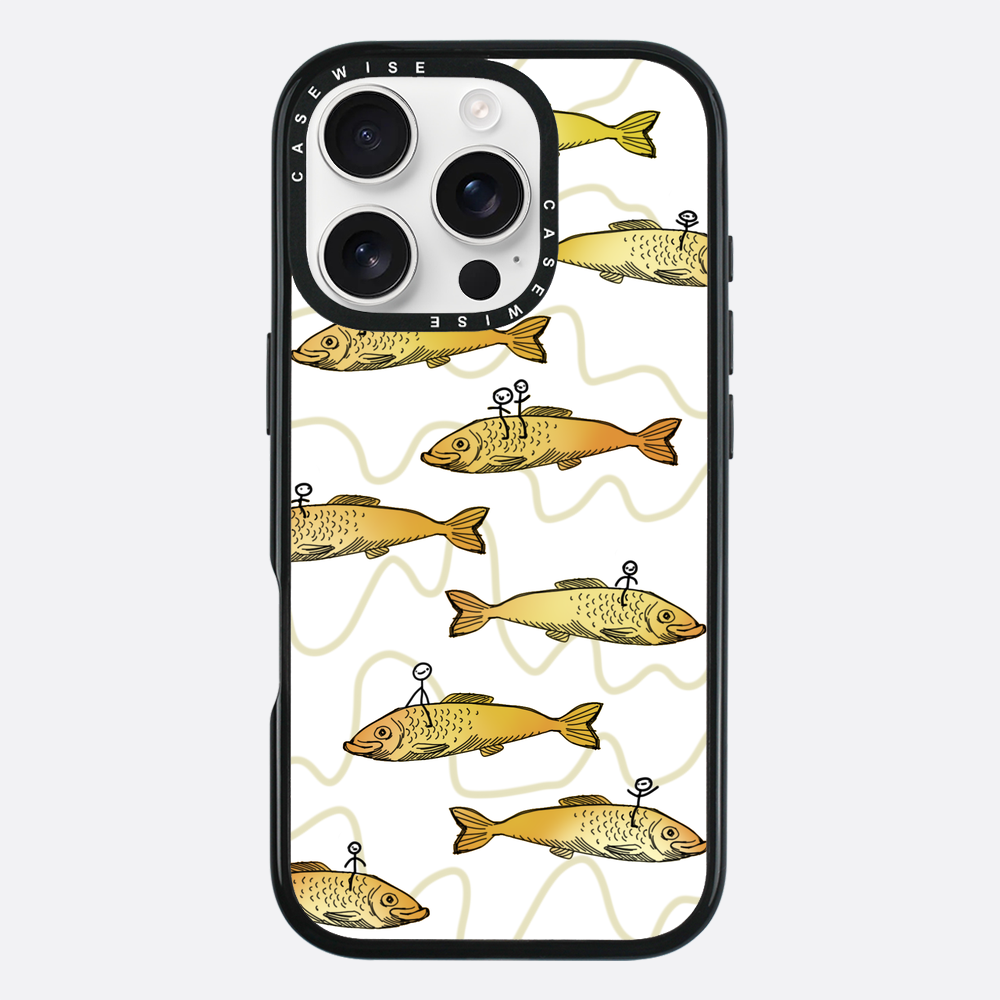 Stöcke am Fisch - Hülle