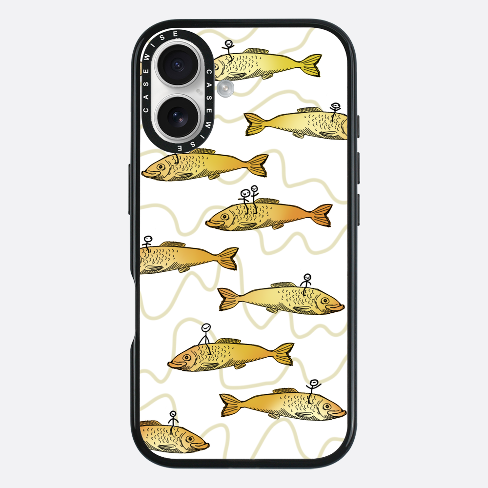 Stöcke am Fisch - Hülle