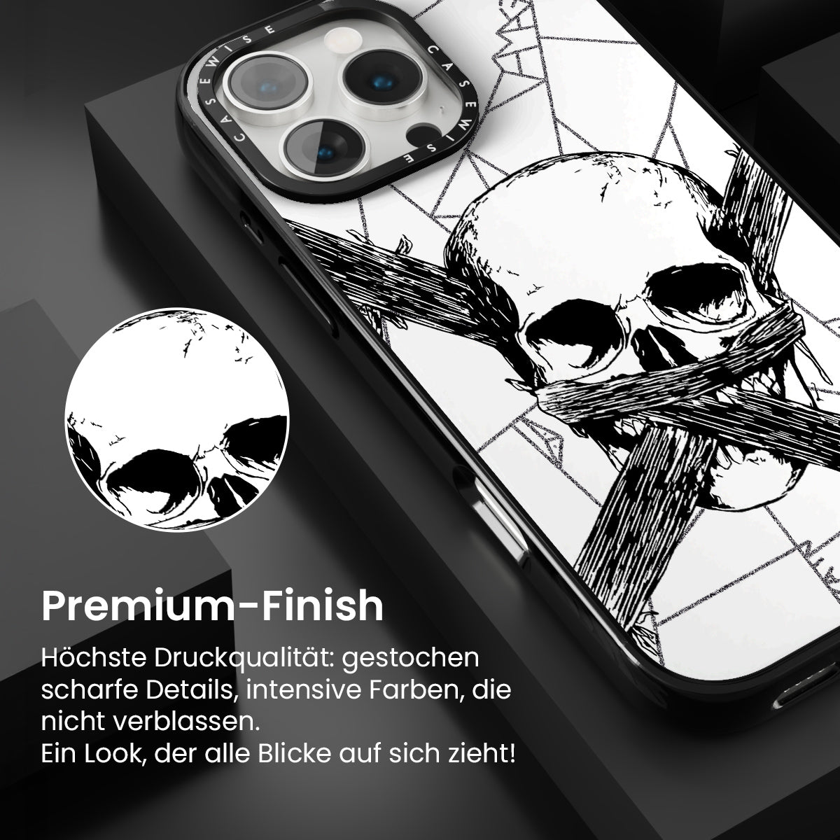 Schädel x - Hülle