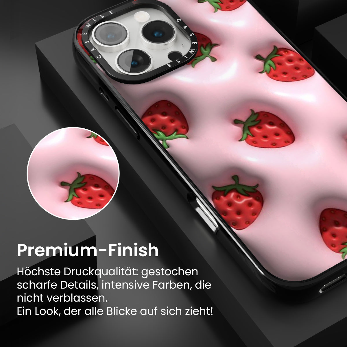 Frische Erdbeerfrau - Hülle