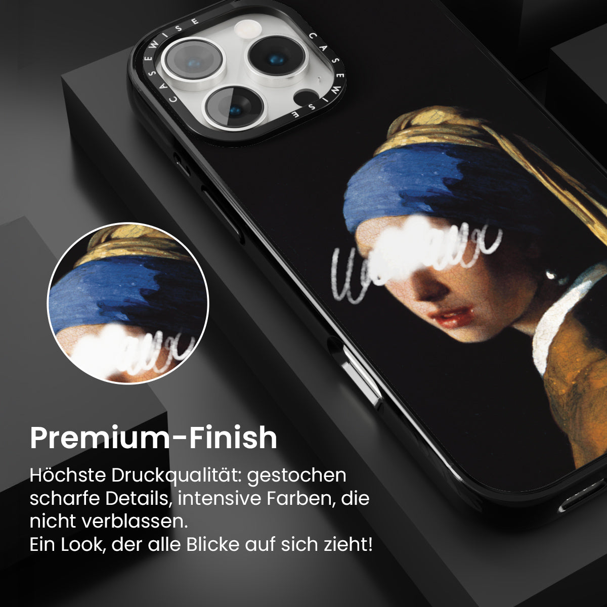 Mädchen mit Perlen - Hülle