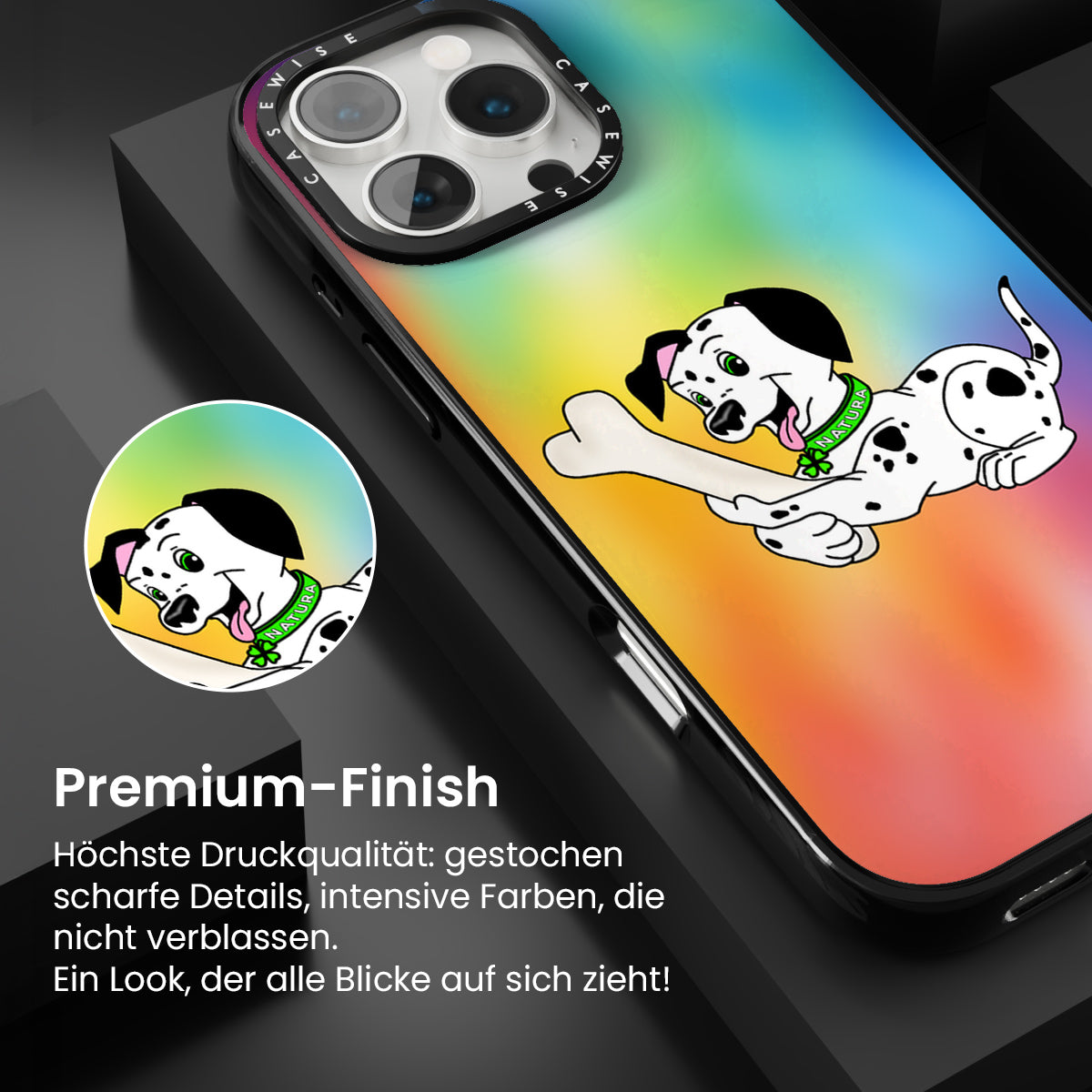 Dalmatinische Hunde Natur - Hülle